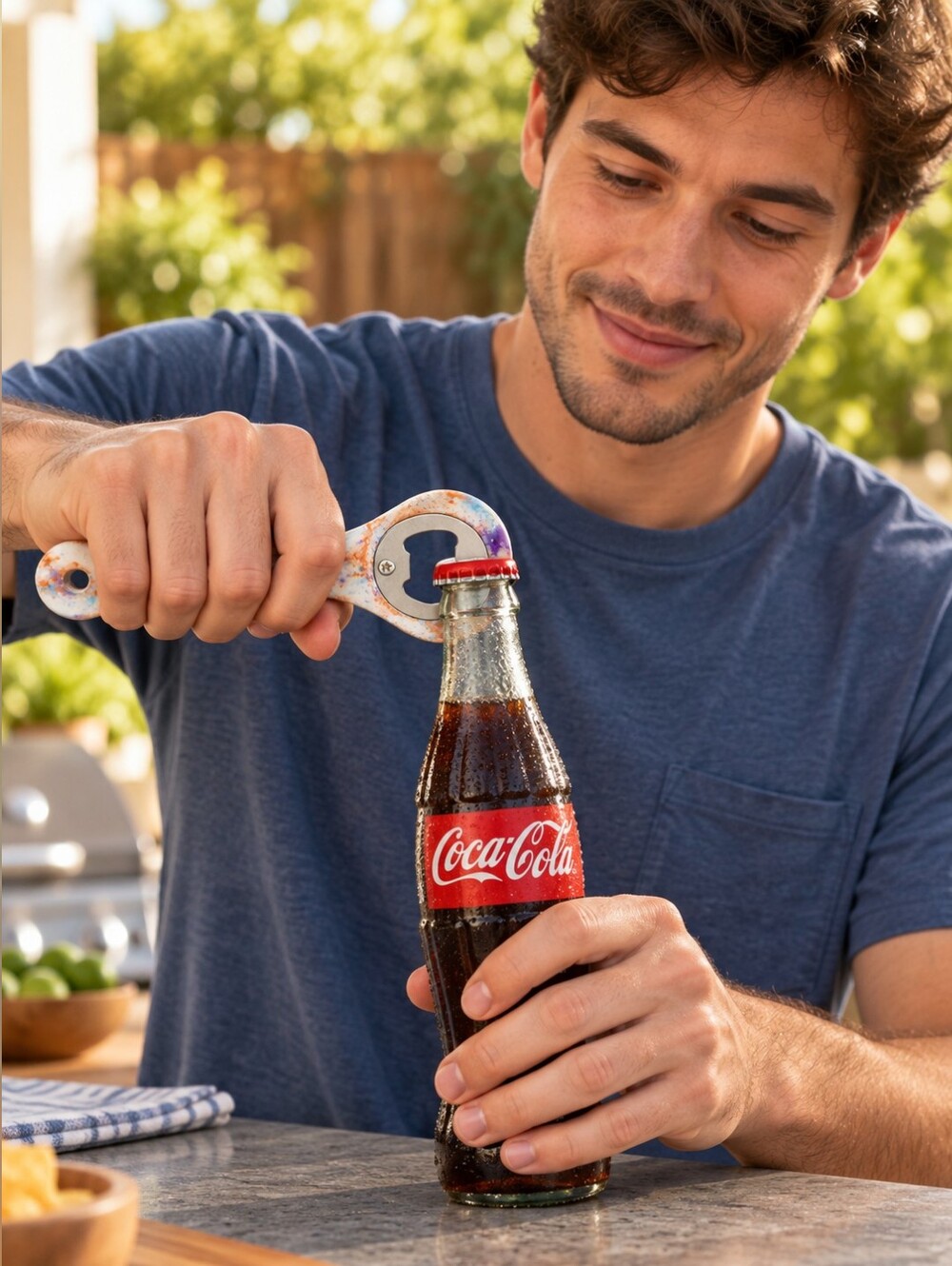 Handcrafted Resin Bottle Opener – Choose Your Color & Style